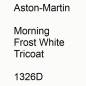 Preview: Aston-Martin, Morning Frost White Tricoat, 1326D.